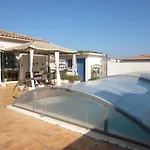 Agence Jf Immo - Spacieuse 8 Pers Avec Piscine Privee Proche Des Plages V0475 * 비아스