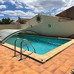 Agence Jf Immo - Spacieuse 8 Pers Avec Piscine Privee Proche Des Plages V0475 비아스
