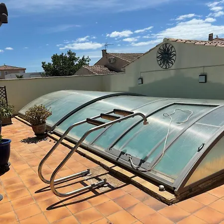 Vila Agence Jf Immo - Spacieuse 8 Pers Avec Piscine Privee Proche Des Plages V0475 Vias