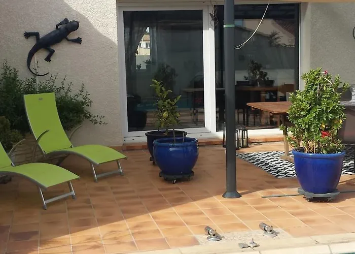 فيلة V0475 - - Spacieuse 8 Pers Avec Piscine Privee Proche Des Plages
